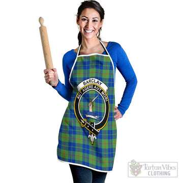 Barclay Hunting Ancient Tartan Apron with Family Crest