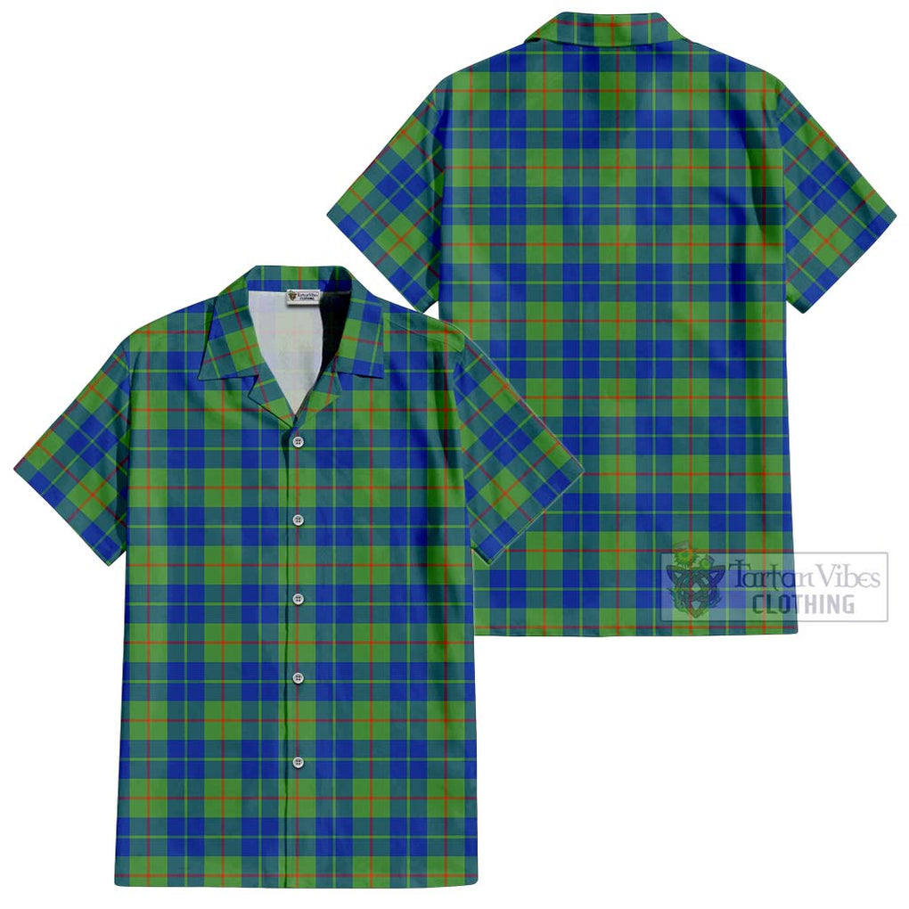 Barclay Hunting Ancient Tartan Cotton Hawaiian Shirt Kid - Tartanvibesclothing Shop