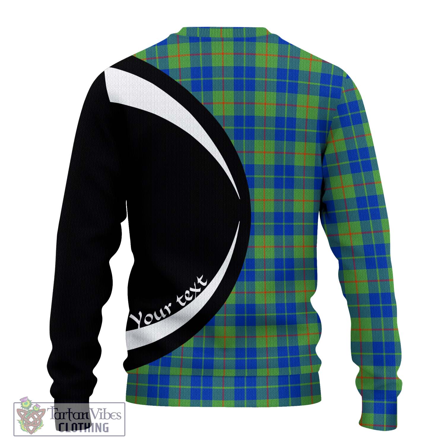 Barclay Hunting Ancient Tartan Ugly Sweater with Family Crest Circle Style - Tartan Vibes Clothing