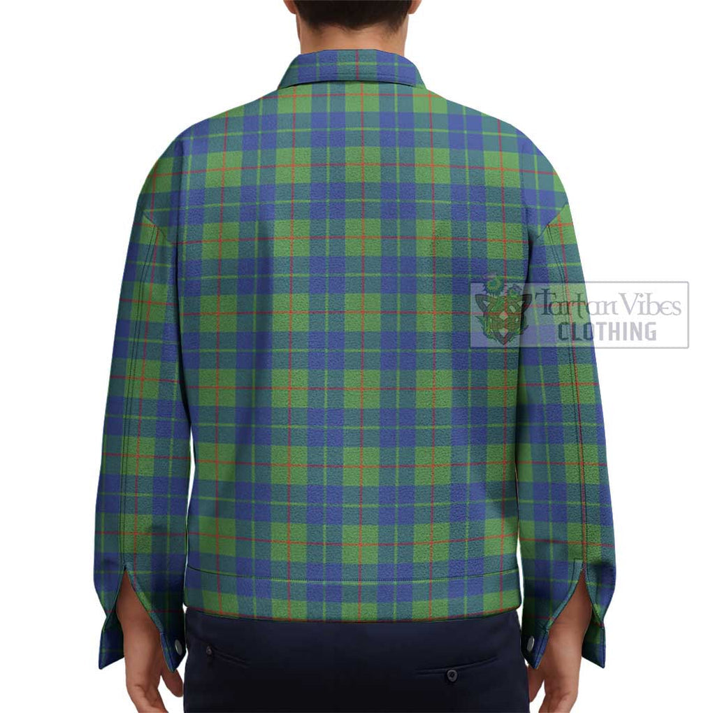 Barclay Hunting Ancient Tartan Unisex Lapel Cotton Jacket - Tartan Vibes Clothing