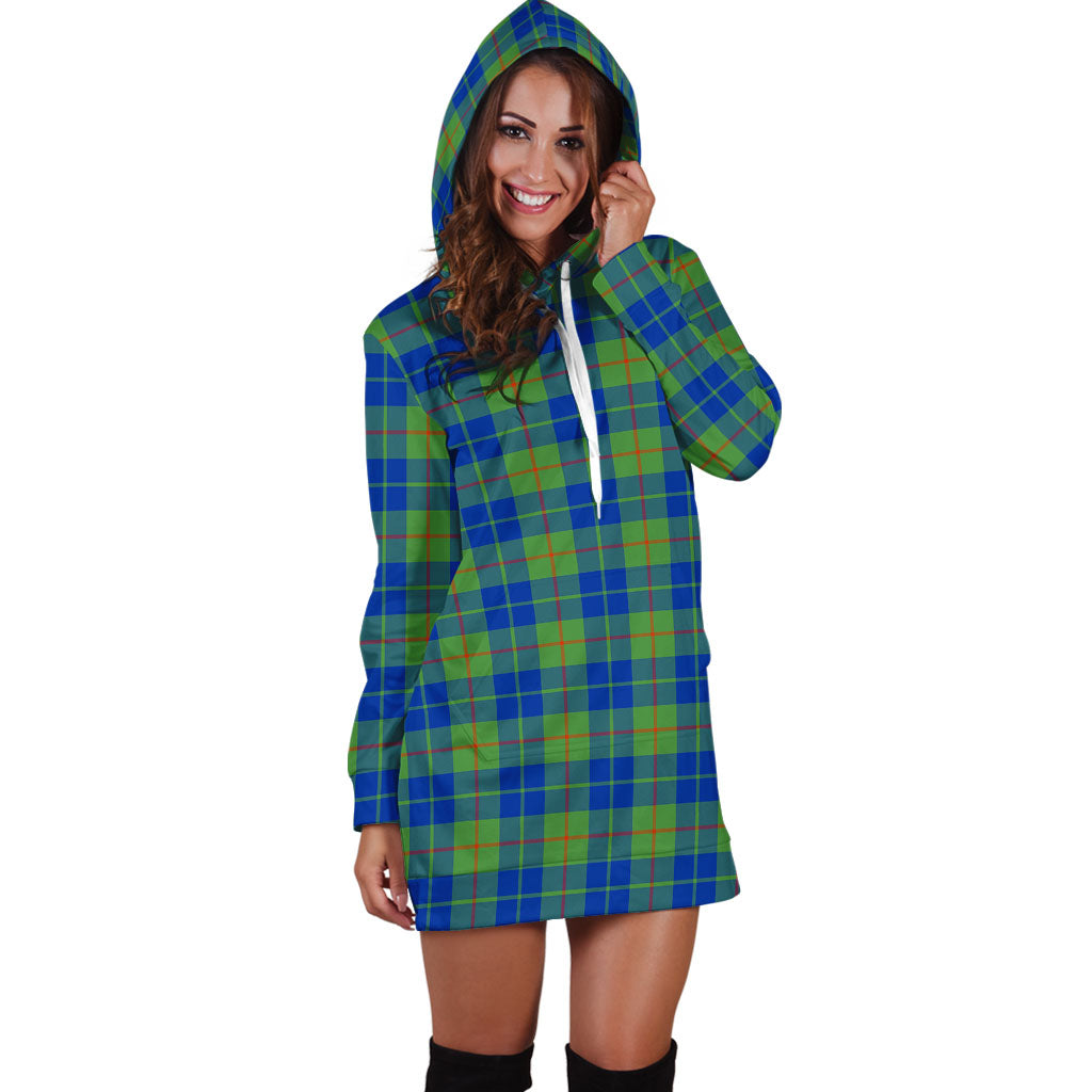 Barclay Hunting Ancient Tartan Hoodie Dress - Tartan Vibes Clothing