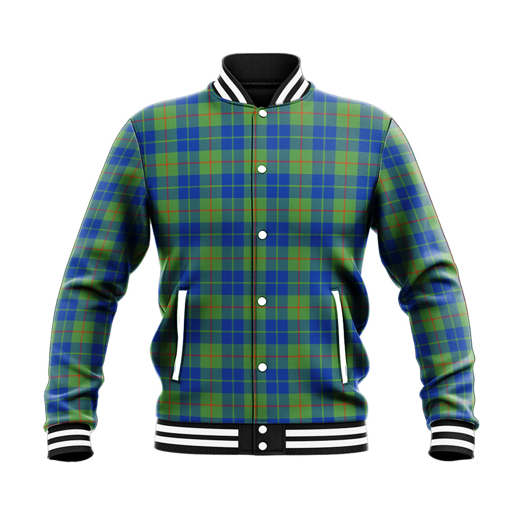 Barclay Hunting Ancient Tartan Baseball Jacket - Tartanvibesclothing