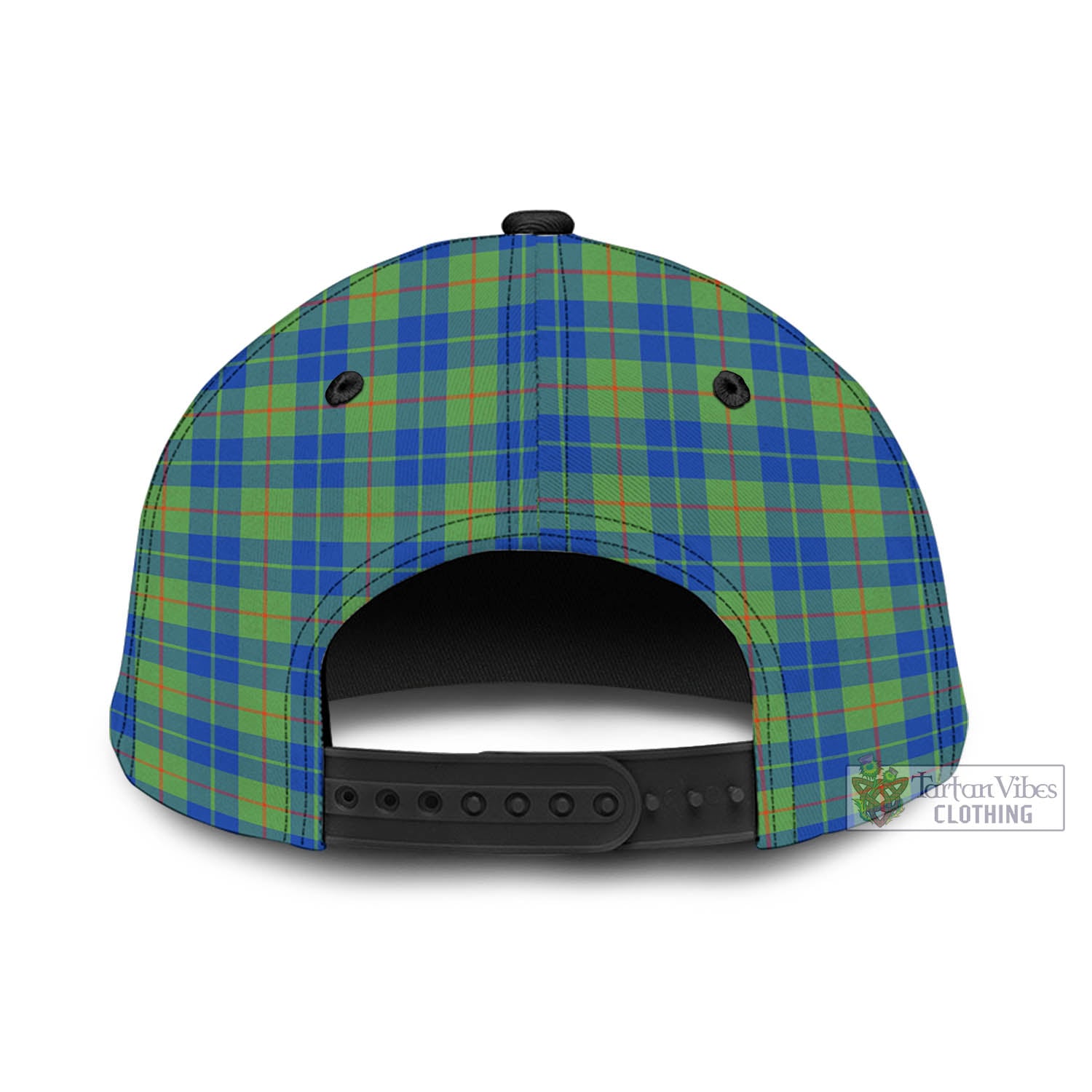 Tartan Vibes Clothing Barclay Hunting Ancient Tartan Classic Cap with Family Crest In Me Style