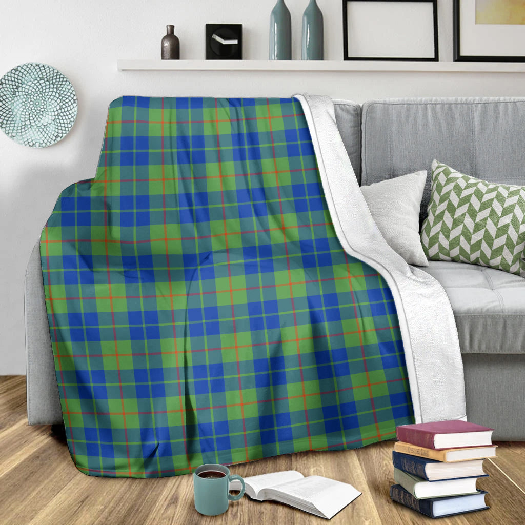 Barclay Hunting Ancient Tartan Blanket - Tartanvibesclothing