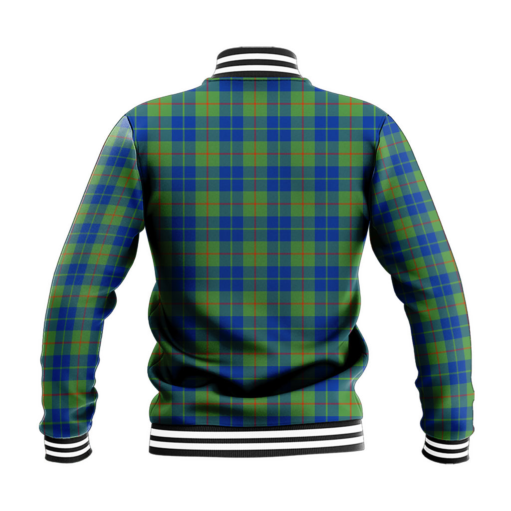 Barclay Hunting Ancient Tartan Baseball Jacket - Tartanvibesclothing