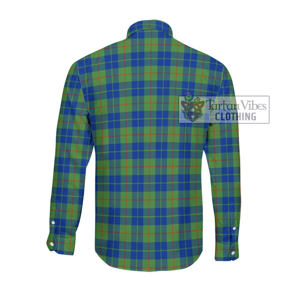 Barclay Hunting Ancient Tartan Long Sleeve Button Shirt with Family Crest DNA In Me Style - Tartanvibesclothing Shop