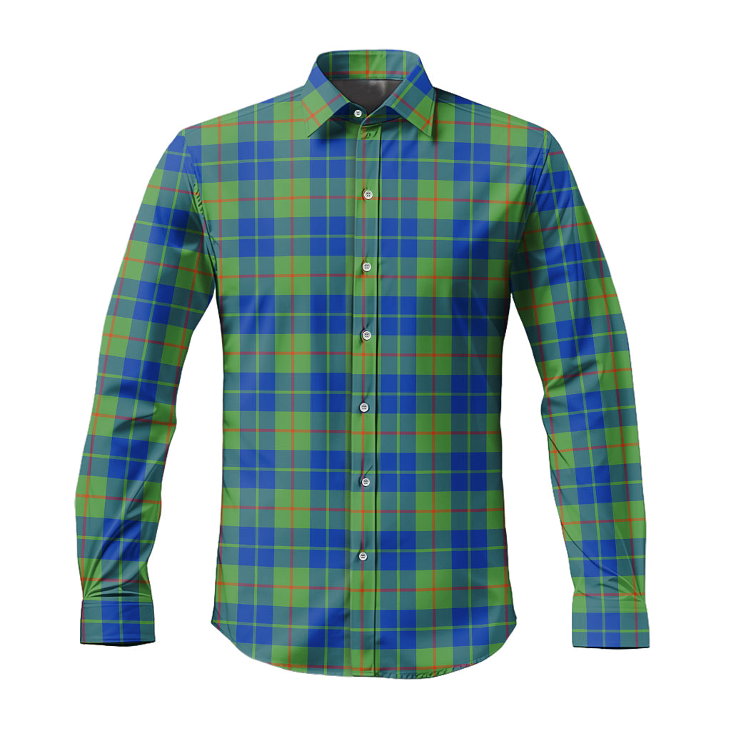 Barclay Hunting Ancient Tartan Long Sleeve Button Up Shirt - Tartanvibesclothing