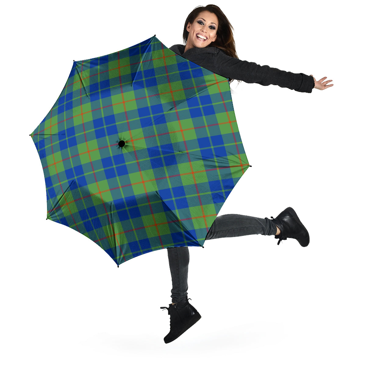 Barclay Hunting Ancient Tartan Umbrella - Tartanvibesclothing