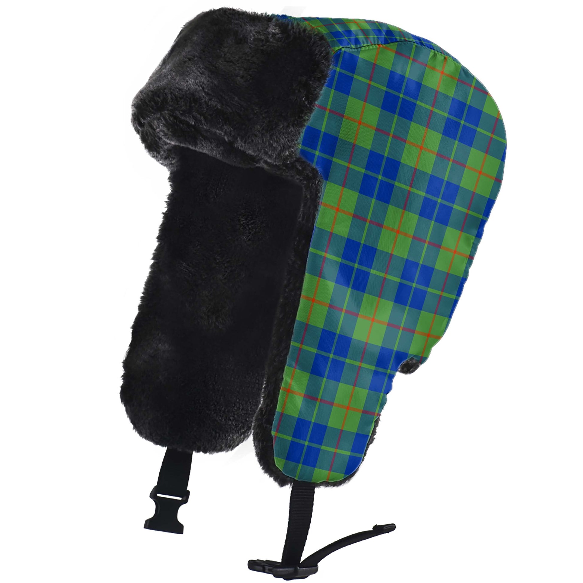 Barclay Hunting Ancient Tartan Winter Trapper Hat - Tartanvibesclothing