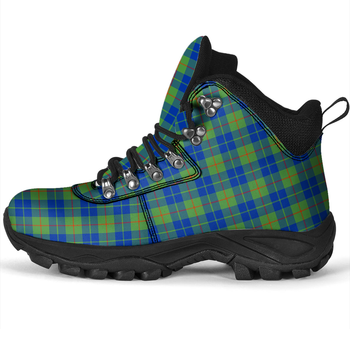 Barclay Hunting Ancient Tartan Alpine Boots - Tartanvibesclothing