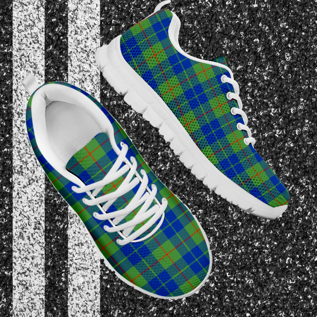 Barclay Hunting Ancient Tartan Sneakers - Tartan Vibes Clothing