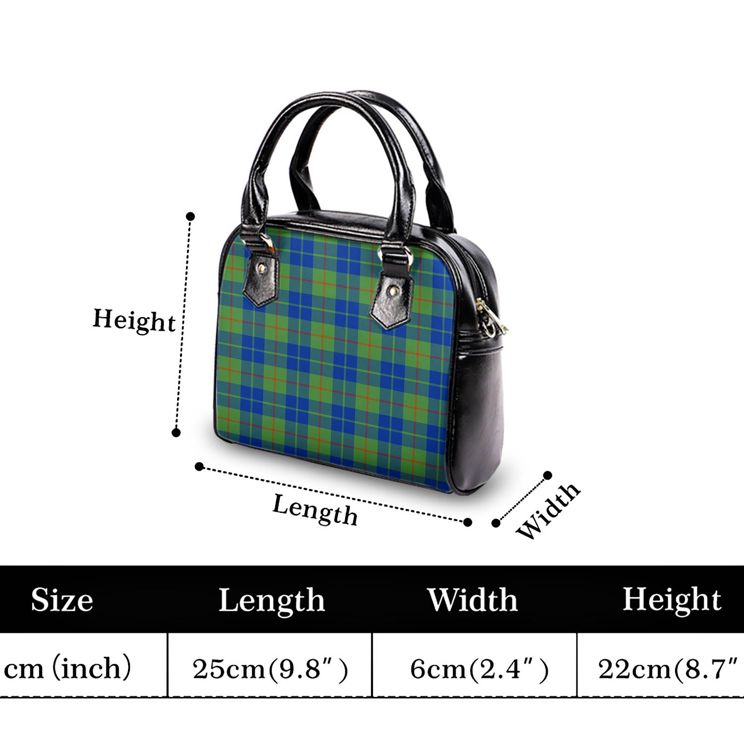 Barclay Hunting Ancient Tartan Shoulder Handbags - Tartanvibesclothing