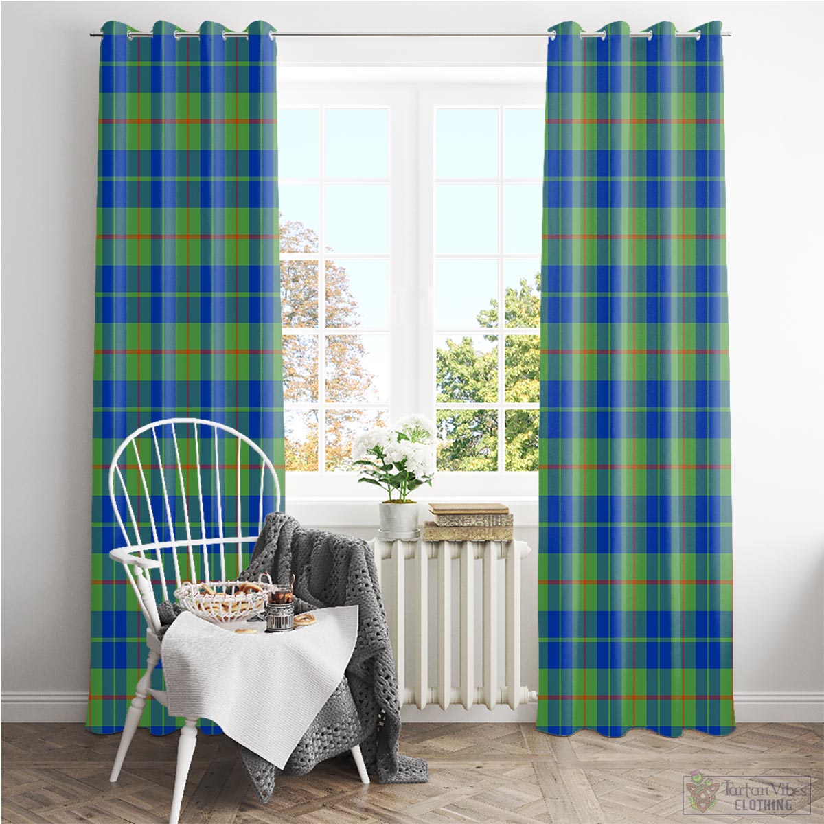 Barclay Hunting Ancient Tartan Window Curtain