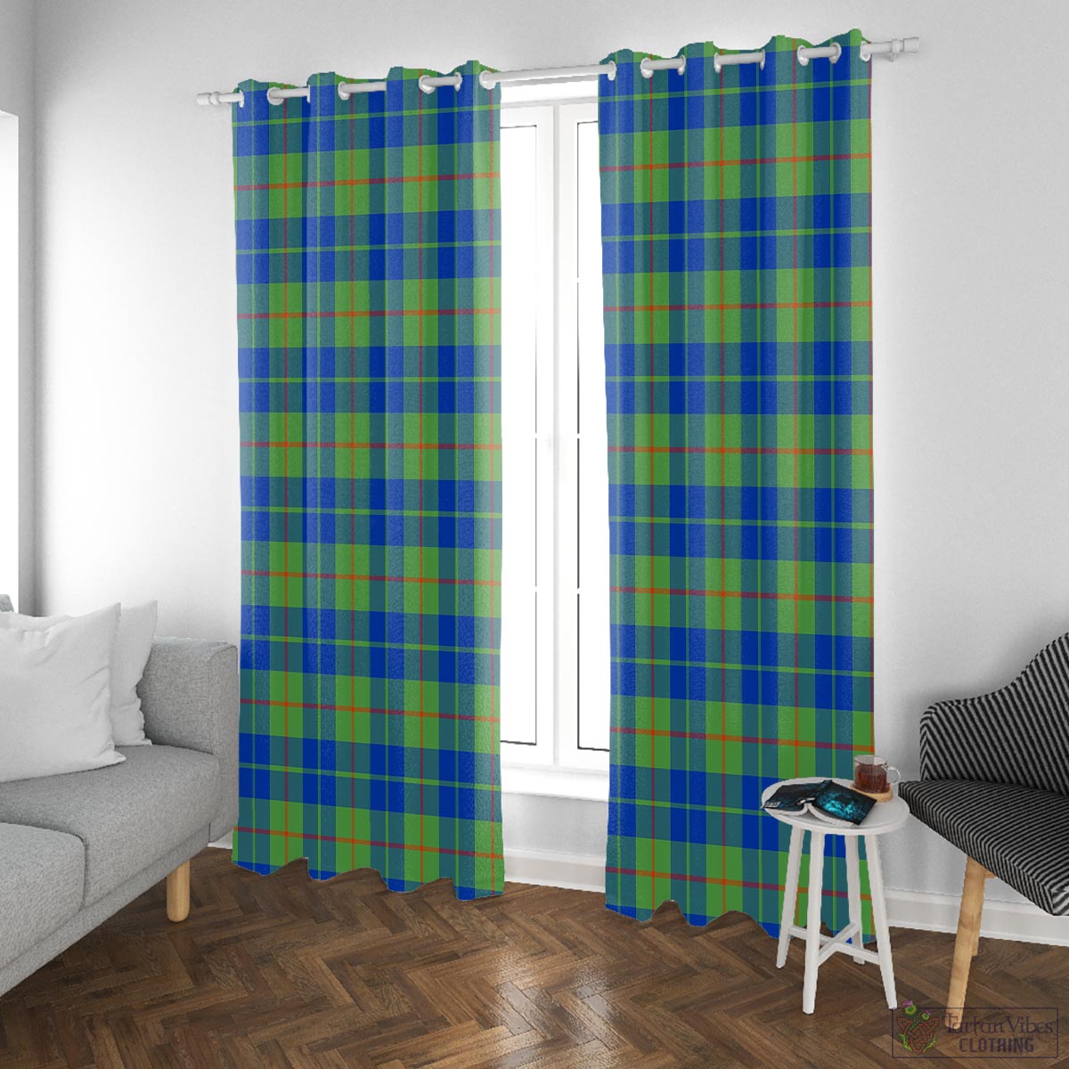 Barclay Hunting Ancient Tartan Window Curtain