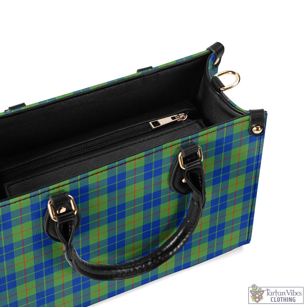 Tartan Vibes Clothing Barclay Hunting Ancient Tartan Luxury Leather Handbags