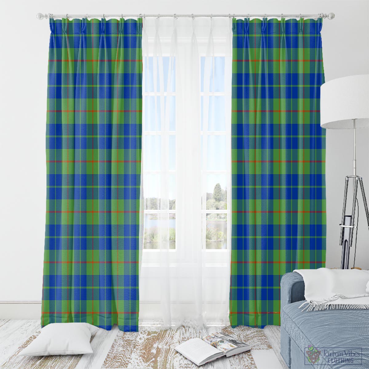 Barclay Hunting Ancient Tartan Window Curtain