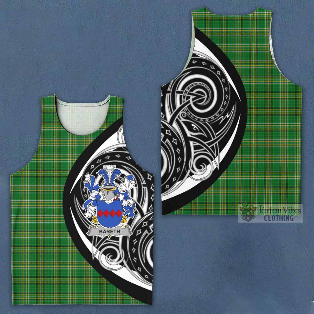 Bareth Irish Clan Men's Tank Top Celtic Circle Style - Tartan Vibes Clothing