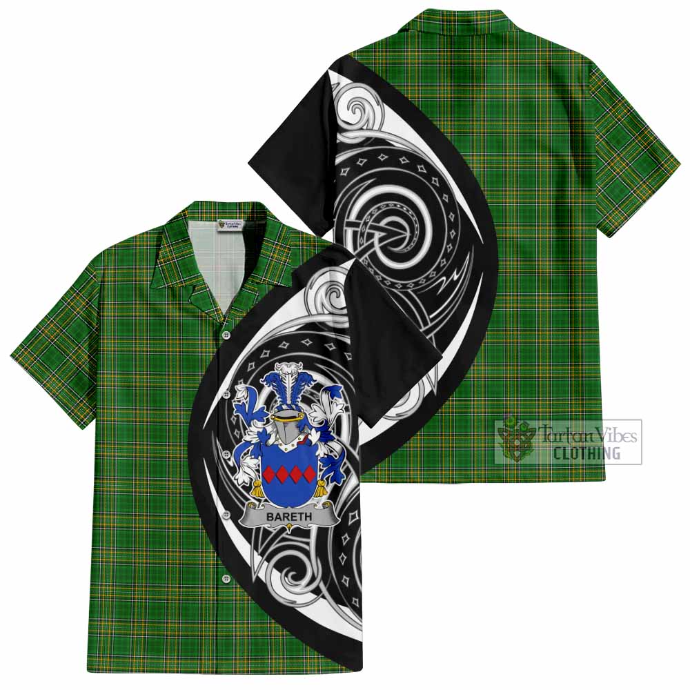 Bareth Irish Clan Hawaiian Shirt Celtic Circle Style - Tartan Vibes Clothing