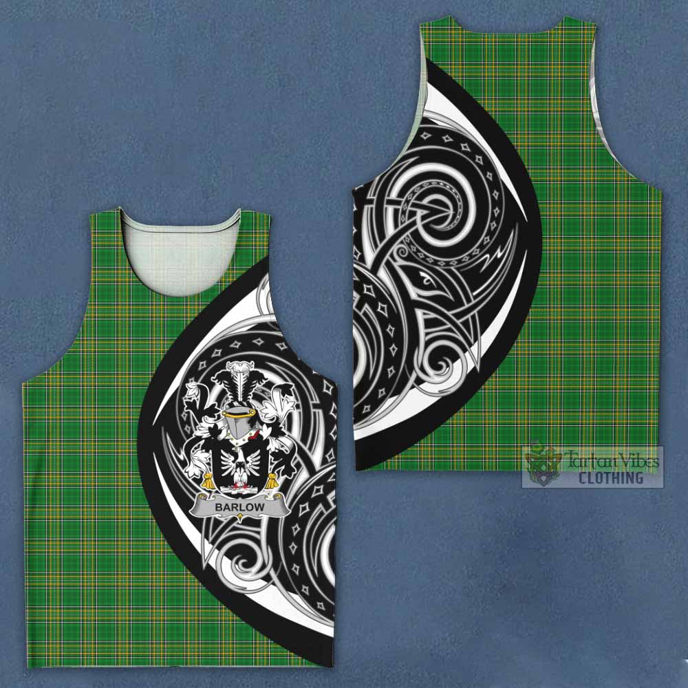 Barlow Irish Clan Men's Tank Top Celtic Circle Style - Tartan Vibes Clothing