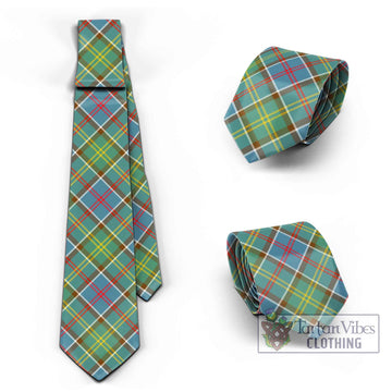 Barr Tartan Classic Necktie Cross Style