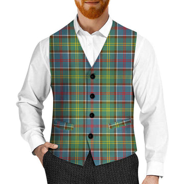 Barr Tartan Men's Sleeveless Suit Vest