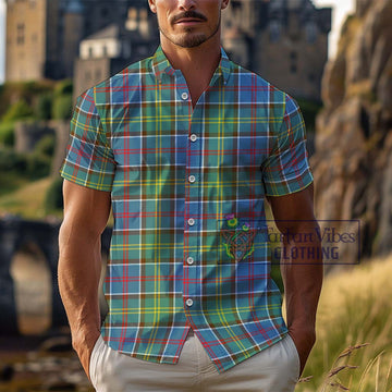 Barr Tartan Cotton Hawaiian Shirt