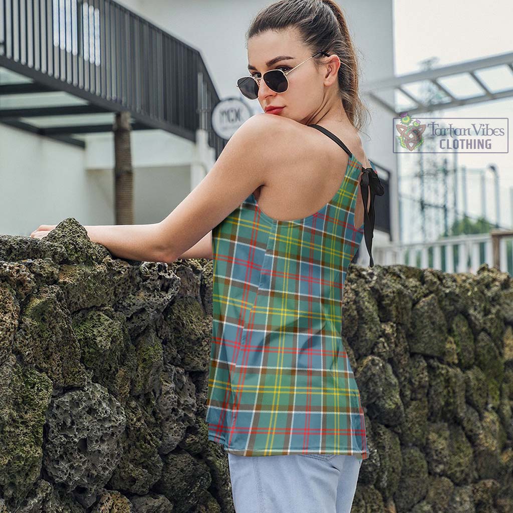 Barr Tartan Loose Halter Neck Camisole - Tartan Vibes Clothing