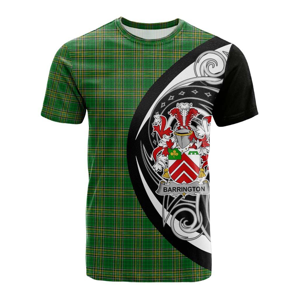 Barrington Irish Clan Cotton T-shirt Celtic Circle Style Kid's Shirt - Tartan Vibes Clothing
