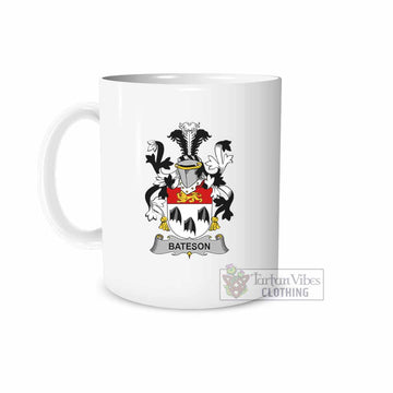 Bateson Irish Clan Coat of Arms Ceramic Mug