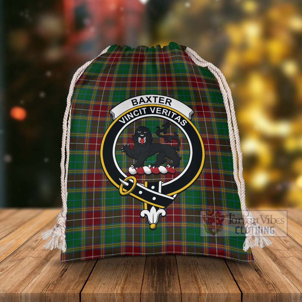 Tartan Vibes Clothing Baxter Tartan Christmas Santa's Bag with Family Crest