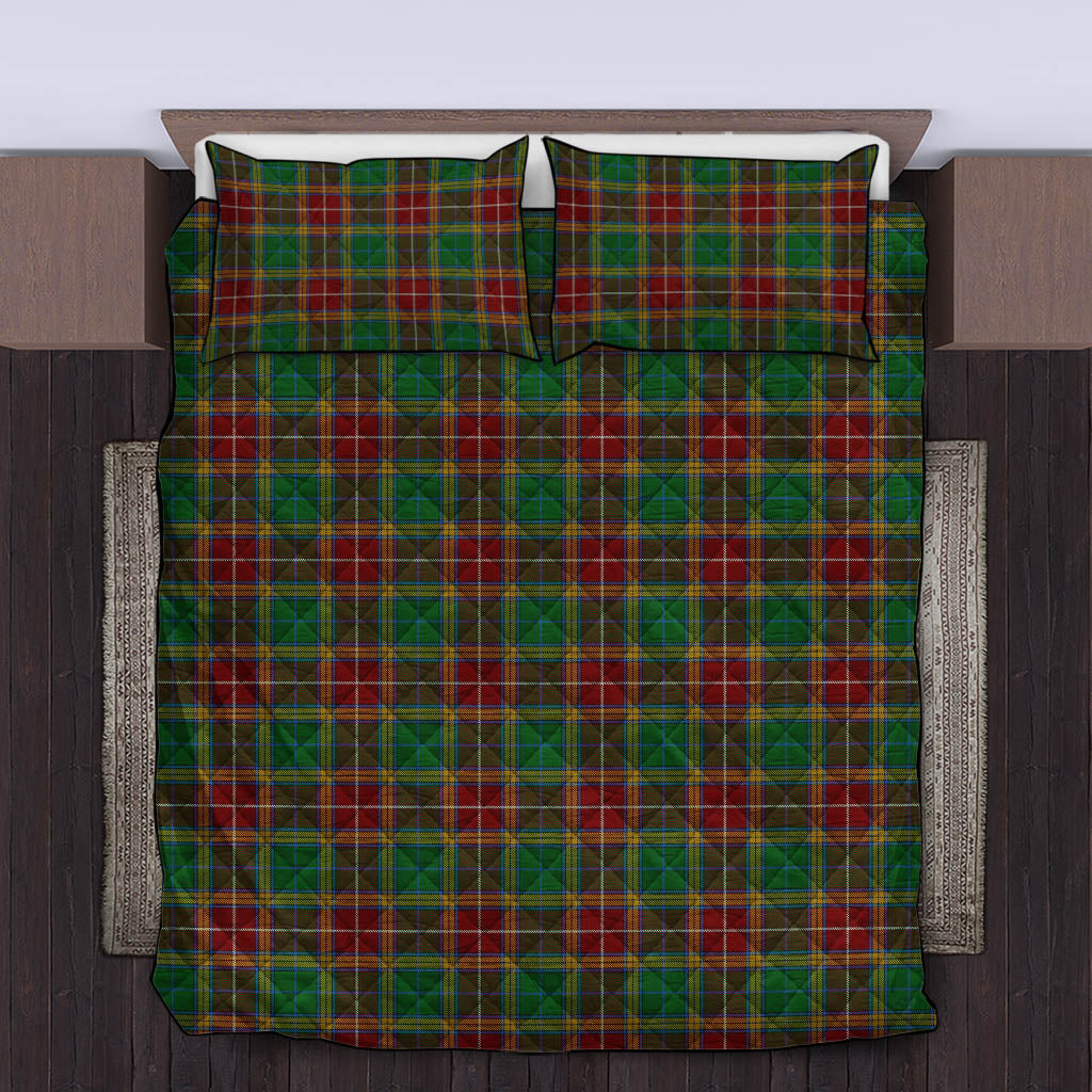 Baxter Tartan Quilt Bed Set King - Tartan Vibes Clothing