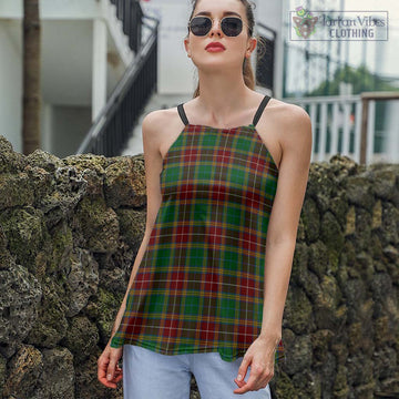 Baxter Tartan Loose Halter Neck Camisole