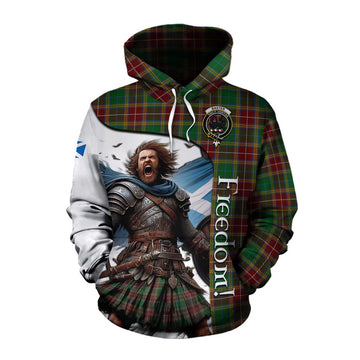 Baxter Crest Tartan Cotton Hoodie Inspired by the Freedom of Scottish Warrior