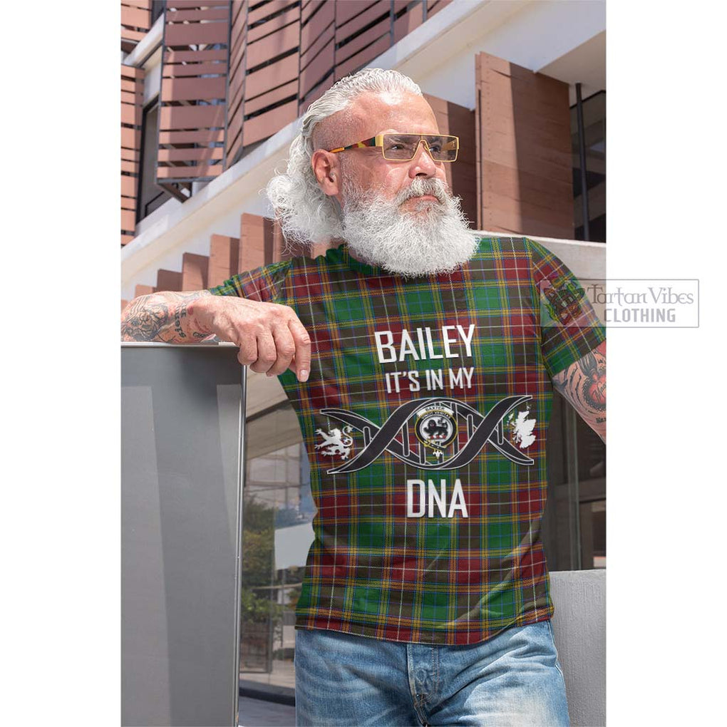 Tartan Vibes Clothing Baxter Tartan Cotton T-shirt with Family Crest DNA In Me Style