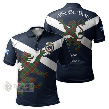 Baxter Tartan Lion Rampant Polo Shirt Proudly Display Your Heritage with Alba Gu Brath and Clan Name