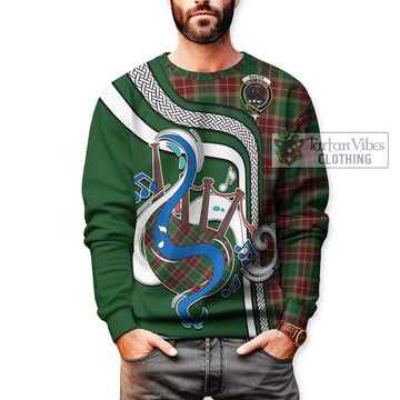 Baxter Tartan Sweatshirt with Epic Bagpipe Style