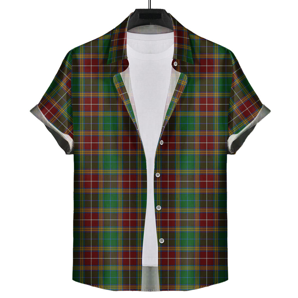 Baxter Tartan Short Sleeve Button Down Shirt - Tartanvibesclothing