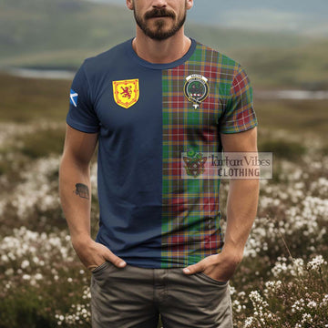 Baxter Tartan T-Shirt Alba with Scottish Lion Royal Arm Half Style