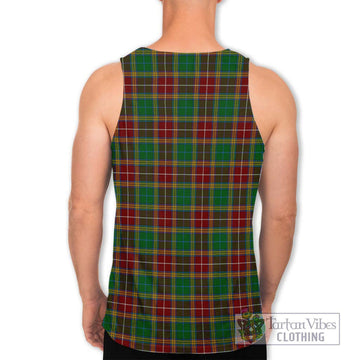 Baxter Tartan Men's Tank Top with Family Crest DNA In Me Style - Tartan Vibes Clothing
