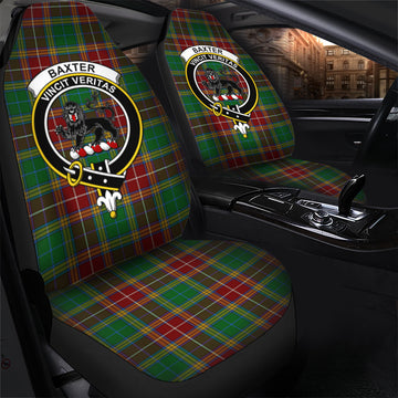Baxter Tartan Car Seat Cover with Family Crest - Tartan Vibes Clothing