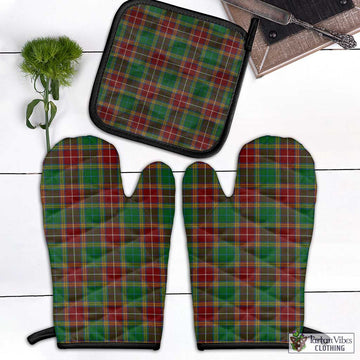 Baxter Tartan Combo Oven Mitt & Pot-Holder Black - Tartan Vibes Clothing