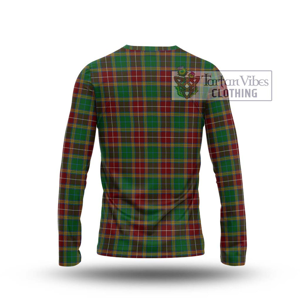 Baxter Tartan Long Sleeve T-Shirt with Family Crest DNA In Me Style - Tartanvibesclothing Shop