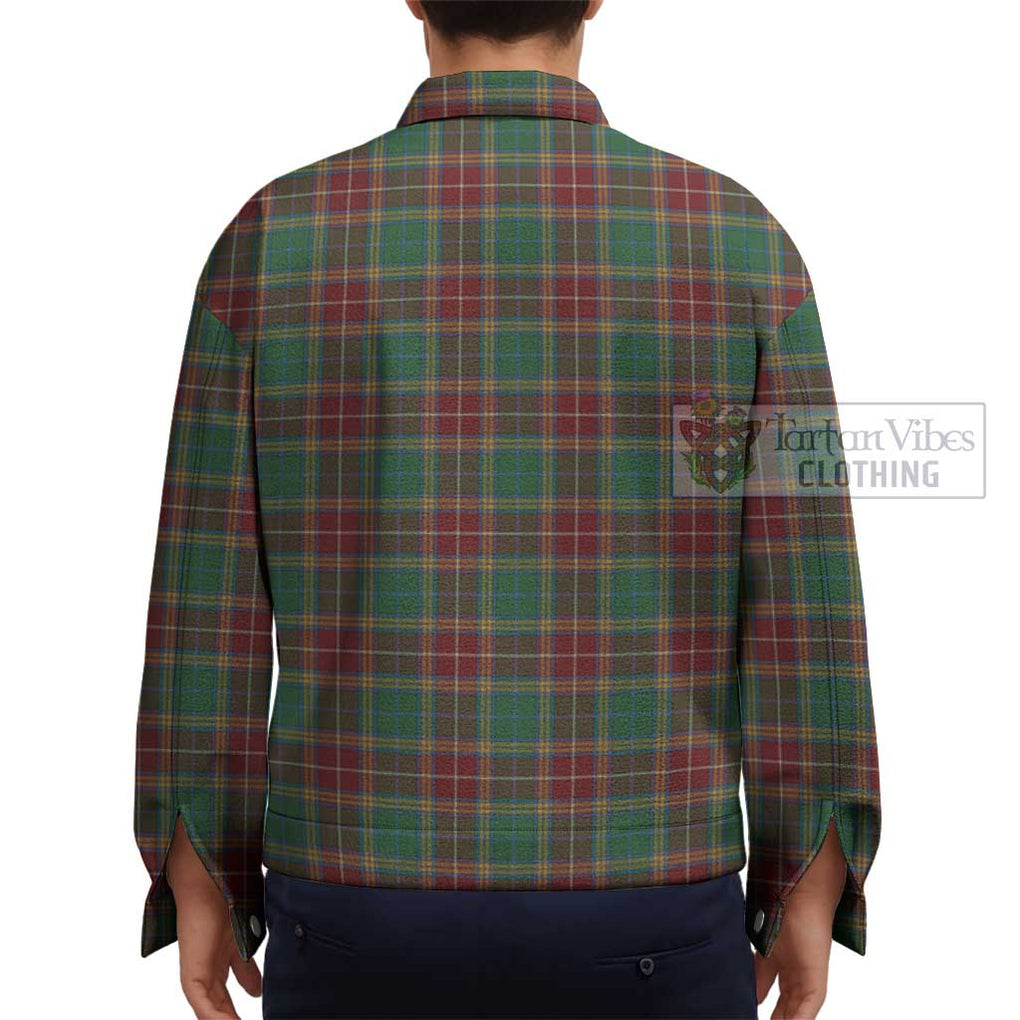 Baxter Tartan Unisex Lapel Cotton Jacket - Tartan Vibes Clothing