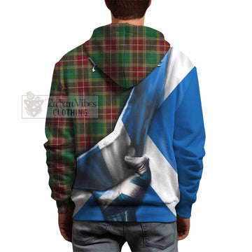 Baxter Tartan Hoodie with Family Crest Scotland Patriotic Style