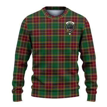 Baxter Tartan Ugly Sweater with Family Crest