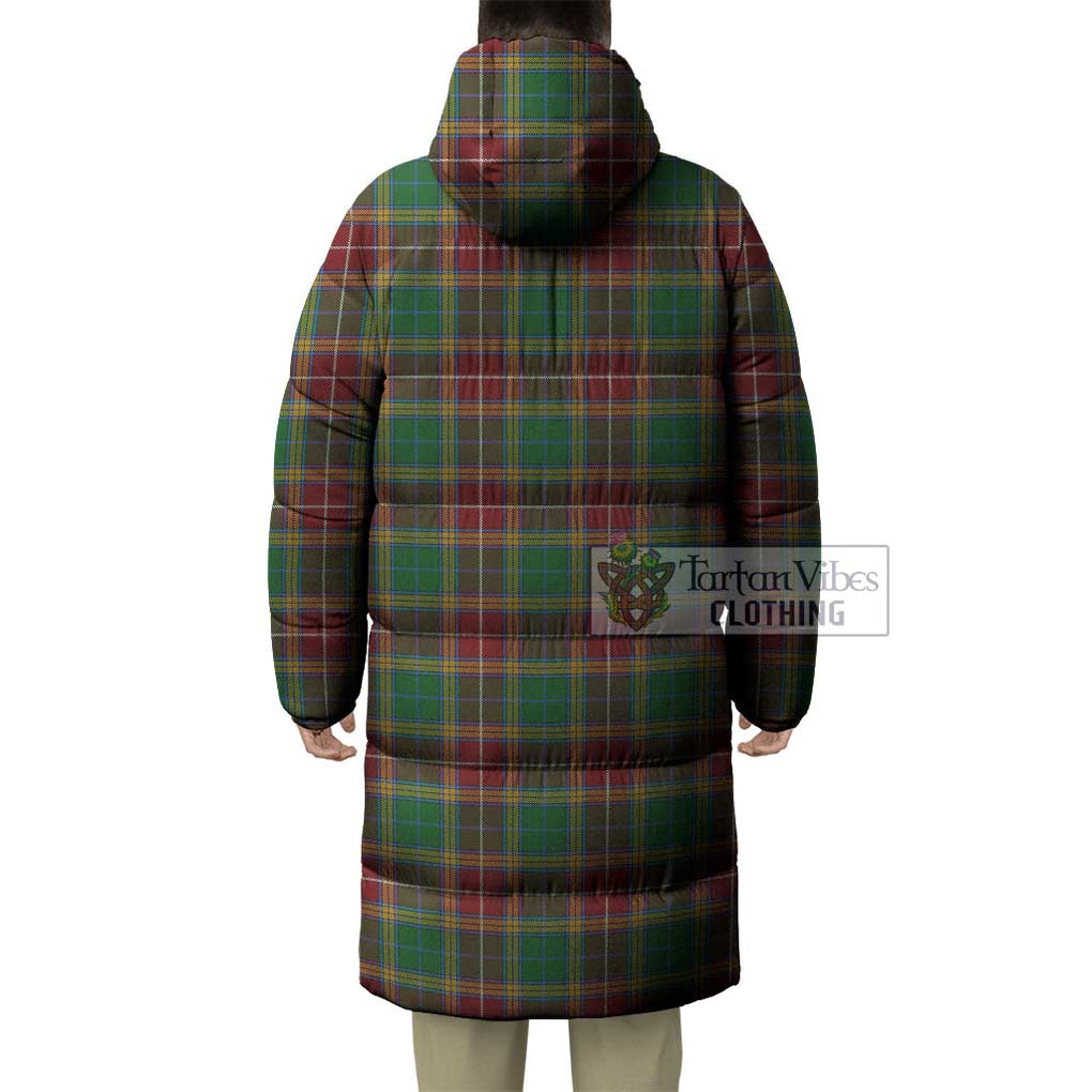 Tartan Vibes Clothing Baxter Tartan Long Down Jacket