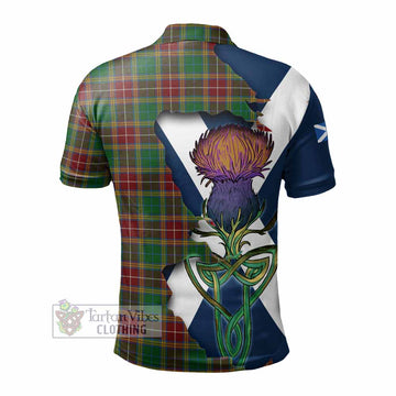 Baxter Tartan Family Crest Polo Shirt Scottish Thistle Celtic Inspired - Tartan Vibes Clothing