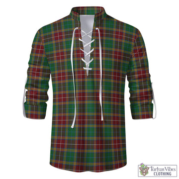 Baxter Tartan Men's Scottish Traditional Jacobite Ghillie Kilt Shirt