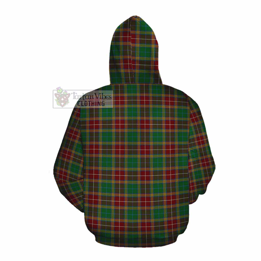 Tartan Vibes Clothing Baxter Tartan Cotton Hoodie with Family Crest DNA In Me Style