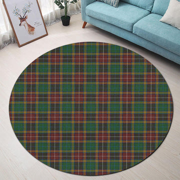 Baxter Tartan Round Rug